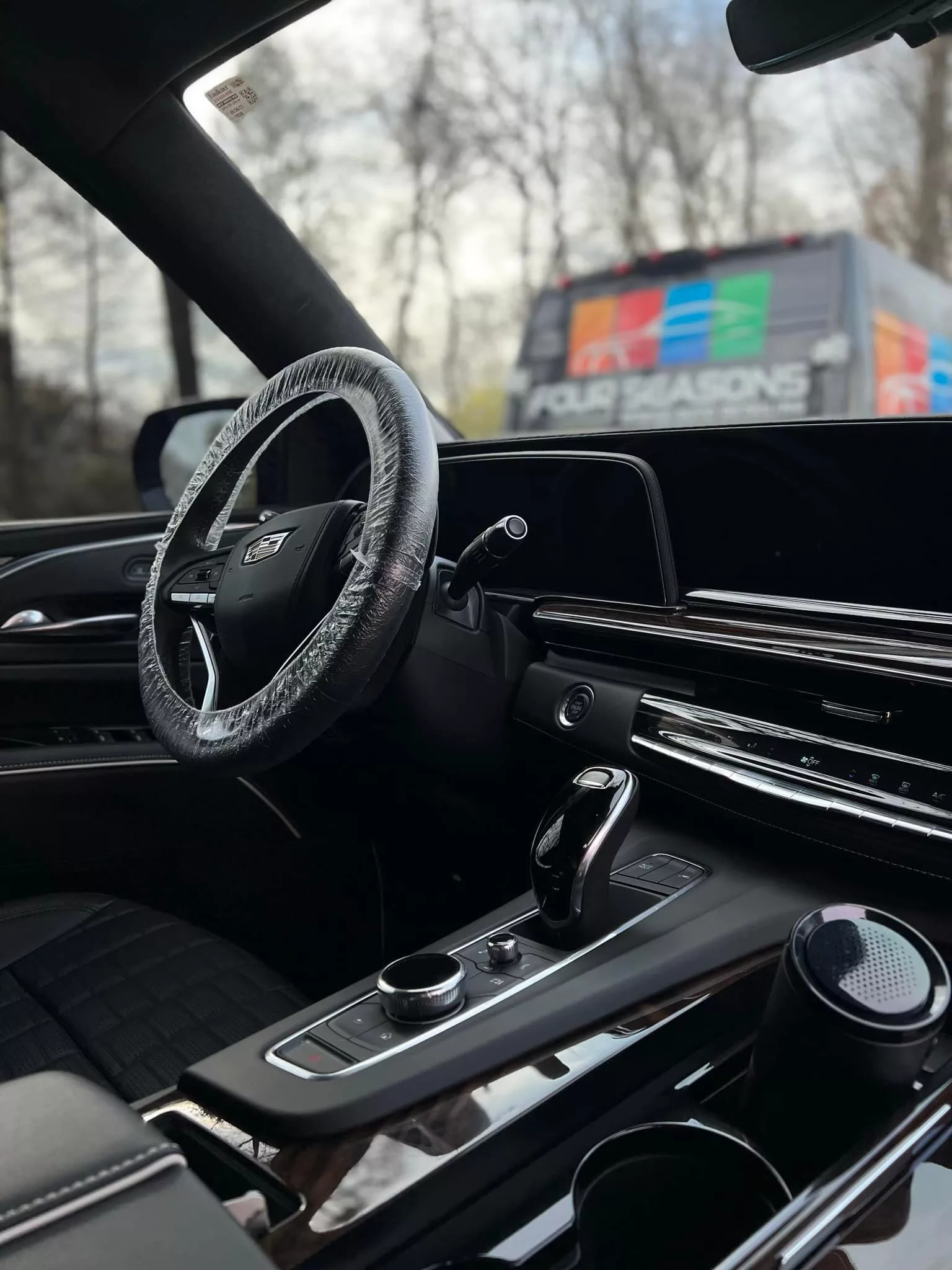 Mobile detailing with ceramic coating — premium hand wash, paint protection, and leather conditioning for a showroom-quality finish.