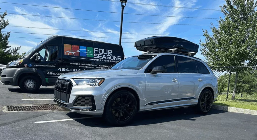 mobile exterior car detailing service