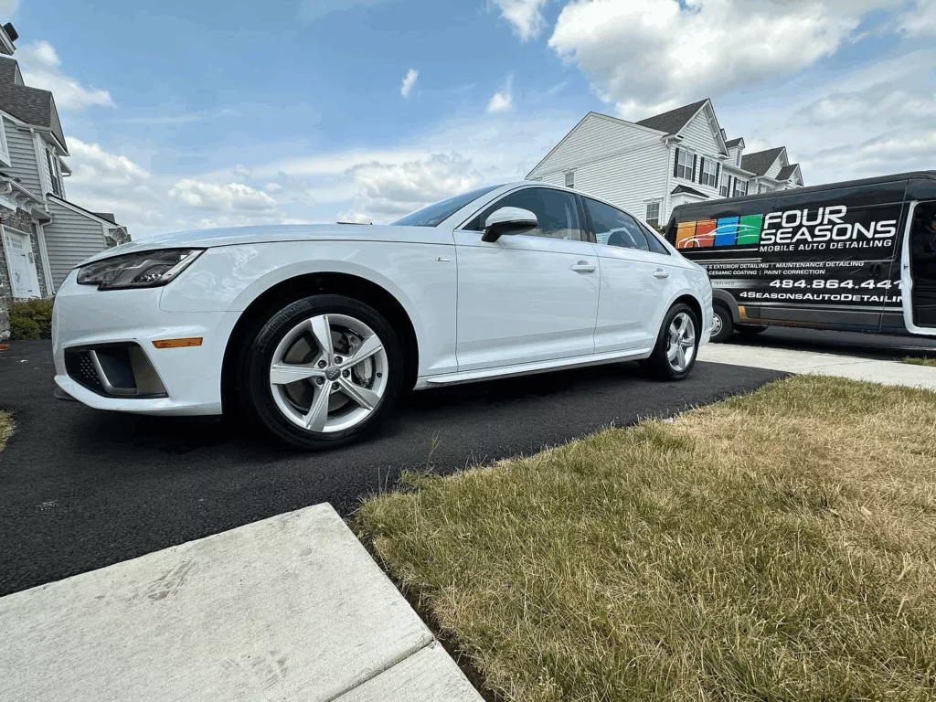 car wash at home by Four Seasons Mobile Automotive Detailing